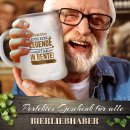 Personalisierter Bierkrug mit Name - Eine Legende geht in...