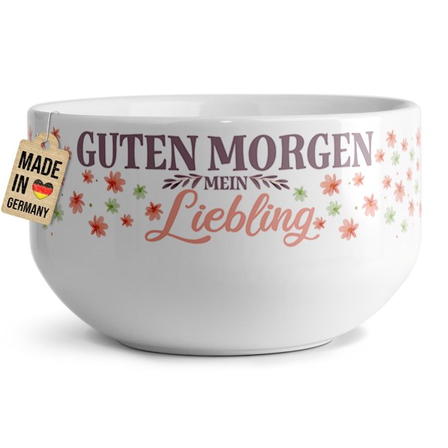 M&uuml;slischale - Guten Morgen mein Liebling - 500 ml