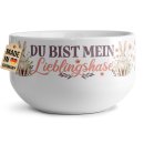 Oster-M&uuml;slischale - Du bist mein Lieblingshase - 500 ml