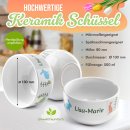 Oster-M&uuml;slischale - Frohe Ostern du Hase - mit Name...