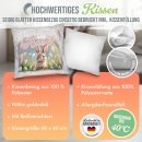 Kissen mit Spruch - Frohe Ostern mein Hase