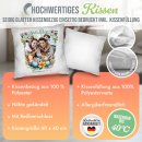 Personalisiertes Kissen - Frohe Ostern - Osterkranz...