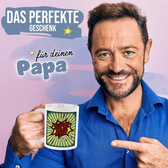 Tasse f&uuml;r Papa - Super Dad