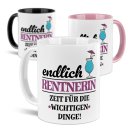 Tasse zum Ruhestand - Endlich Rentnerin