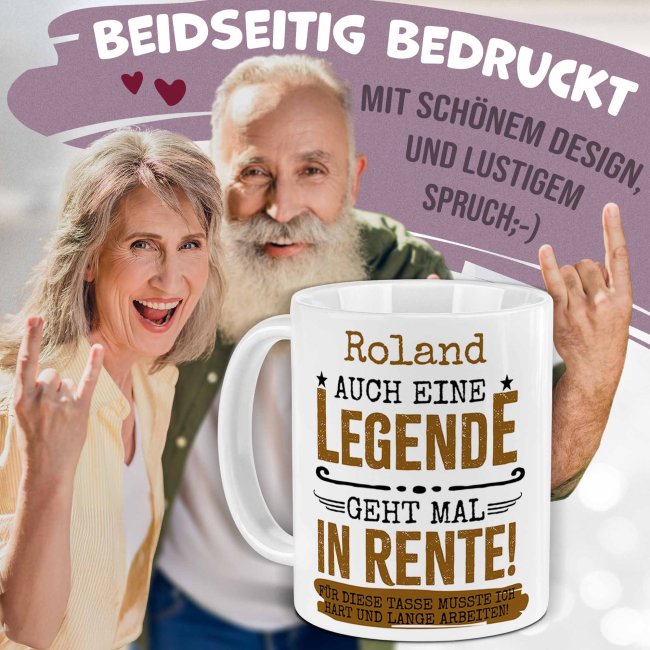 Rentner und Ruhestand Tassen | TASSENDRUCK