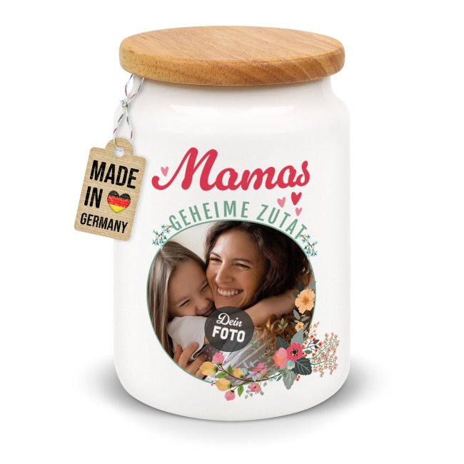 Aufbewahrungsdose - Mamas geheime Zutat - mit Foto