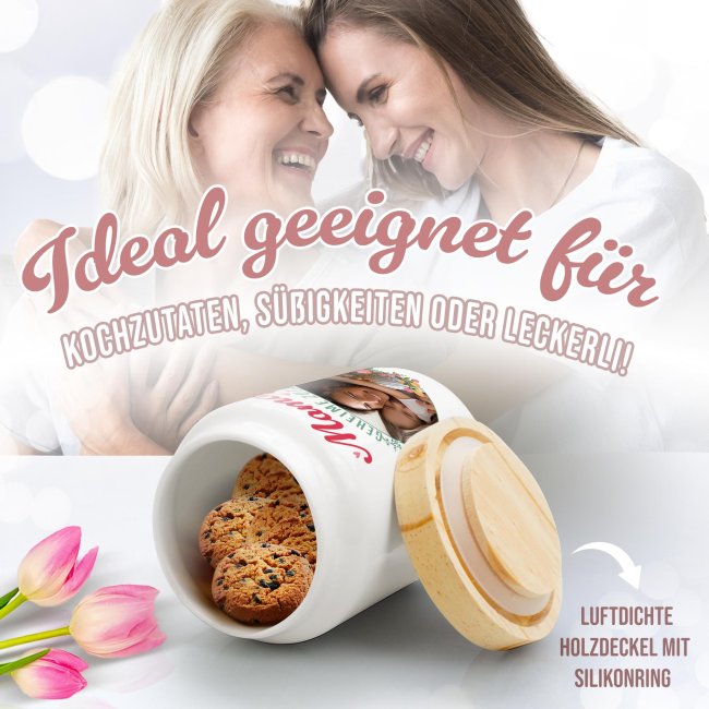 Aufbewahrungsdose - Mamas geheime Zutat - mit Foto