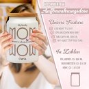 Aufbewahrungsdose - Mom is Wow - mit Name