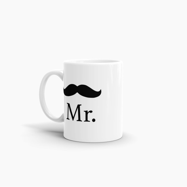 Tasse für Ihn Mr. mit Schnurrbart