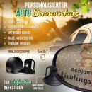Auto-Sonnenschutz - Lieblingsplatz - Tierchen - Bunt -...
