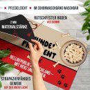 Napfunterlage f&uuml;r Hunde - mit Name personalisieren -...