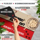 Napfunterlage f&uuml;r Hunde - mit Name personalisieren -...