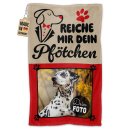Pfotenhandtuch f&uuml;r Hunde - Reich mir dein...