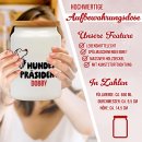 Leckerlidose mit Name f&uuml;r den Hundespr&auml;sidenten