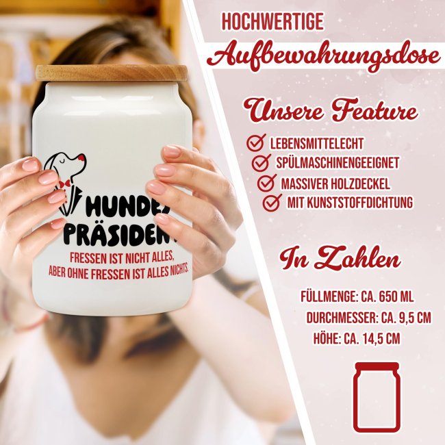 Leckerlidose - Fressen ist nicht alles, aber ohne Fressen ist alles nichts