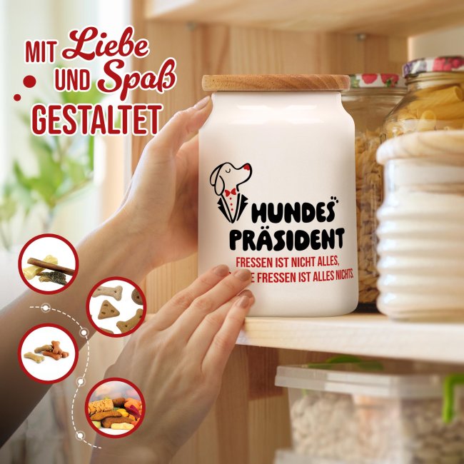 Leckerlidose - Fressen ist nicht alles, aber ohne Fressen ist alles nichts