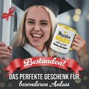 Tasse zum Meister mit Name &amp; Jahr - Endlich geschafft
