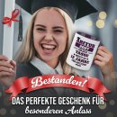 Tasse zum Abitur mit Jahr - 12 Jahre fr&uuml;h aufstehen