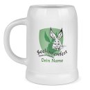 Bierkrug mit Name - Seehasenfest Logo - Keramik...