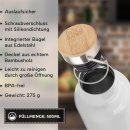 Trinkflasche mit Bambusdeckel - Zeichnung Seehasenfest -...