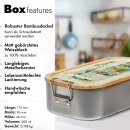 Bedruckte Brotdose mit Name - Zeichnung Seehasenfest