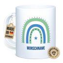 Kunststoff-Tasse f&uuml;r Kinder - Regenbogen Junge - mit...