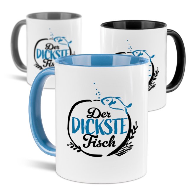 Tasse f&uuml;r Angler - Der dickste Fisch