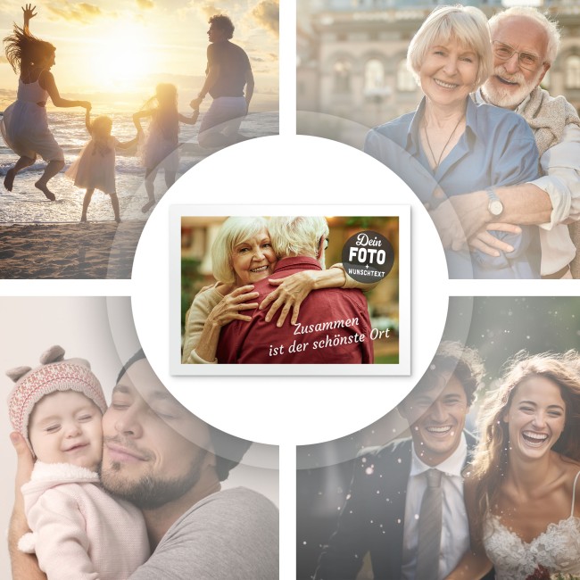 Fotodruck mit Foto &amp; Text selbst gestalten - 200 g/m&sup2; Fotopapier, A3 Querformat