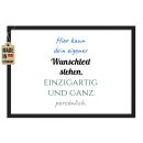 Fotodruck mit Bilderrahmen &amp; Text selbst gestalten -...