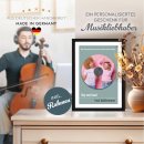 Fotodruck mit Bilderrahmen - Unser Lied - mit Bild &amp;...