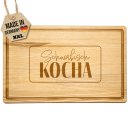 Gro&szlig;es Schneidebrett mit Gravur - Schw&auml;bisch...