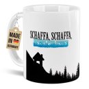 Schwabe-Tasse mit Spruch - SCHAFFA SCHAFFA | 300 ml