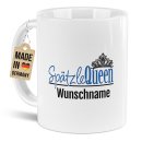 Schwabe-Tasse mit Spruch - Sp&auml;tzlequeen - mit Name |...