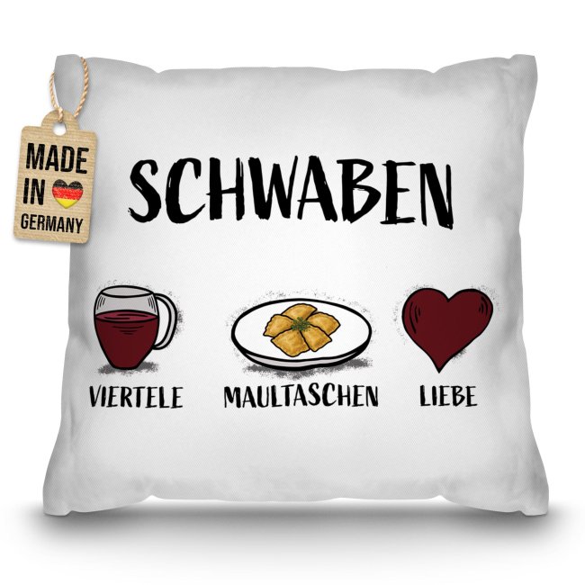 Kissen mit Spruch - Schwaben