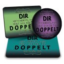 B&uuml;ro Mousepad mit Spruch - Mit dir ist der Tag...