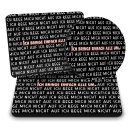 B&uuml;ro Mousepad mit Spruch - Ich rege mich nicht auf