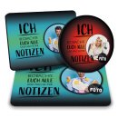 B&uuml;ro Mousepad mit Foto - Ich beobachte euch alle und...