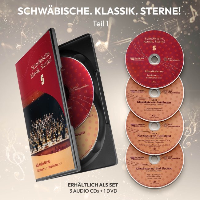 Schw&auml;bische. Klassik. Sterne! Teil 1 - Die CD zur Konzertreihe