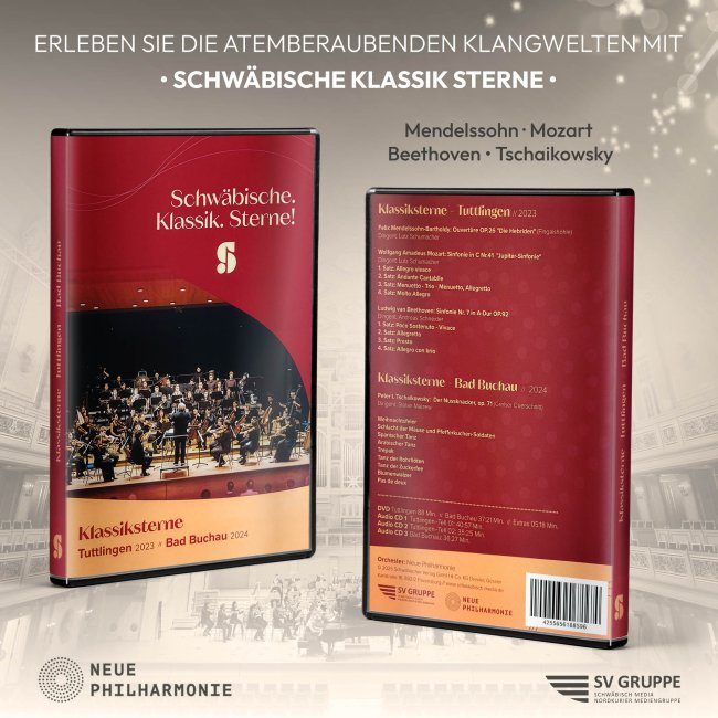 Schw&auml;bische. Klassik. Sterne! Teil 1 - Die CD zur Konzertreihe