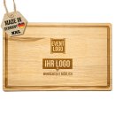 Gro&szlig;es Schneidebrett - Ge&ouml;lte Kernesche - mit...