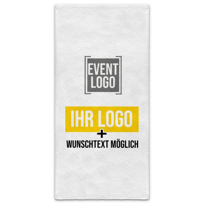 Handt&uuml;cher bedrucken - in 3 Gr&ouml;&szlig;en