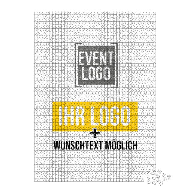 Puzzle bedrucken - im Hochformat - 10 Gr&ouml;&szlig;en
