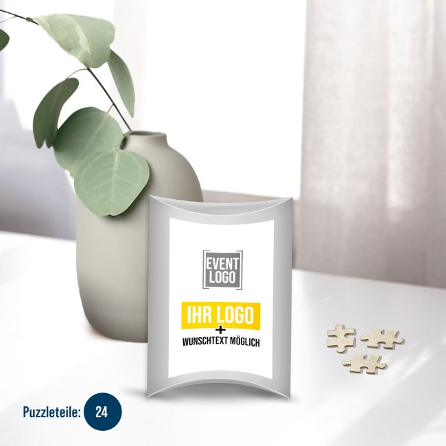 Puzzle bedrucken - 24 Teile - im Hochformat - inkl. bedruckter Kartonverpackung
