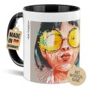 Weihnachtstasse - WeihnachtsWUNDER - be happy - mit Name