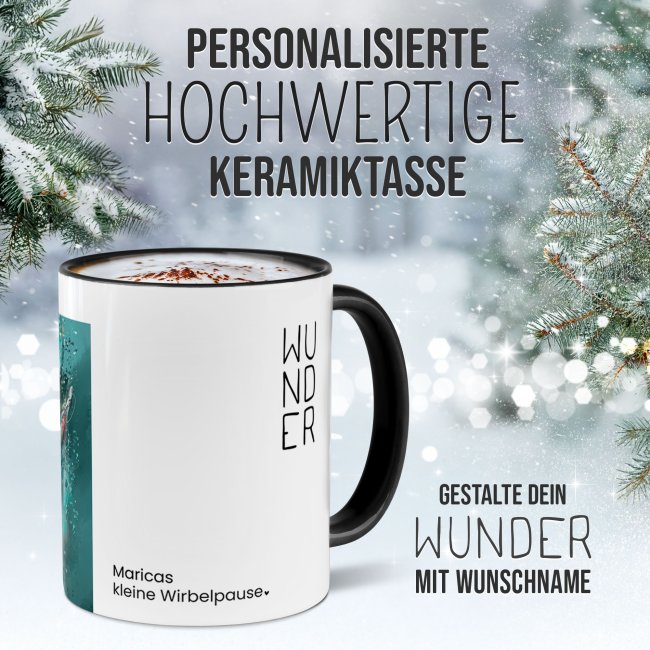 Weihnachtstasse - WeihnachtsWUNDER - dance - mit Name