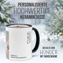 Weihnachtstasse - WeihnachtsWUNDER - fox - mit Name
