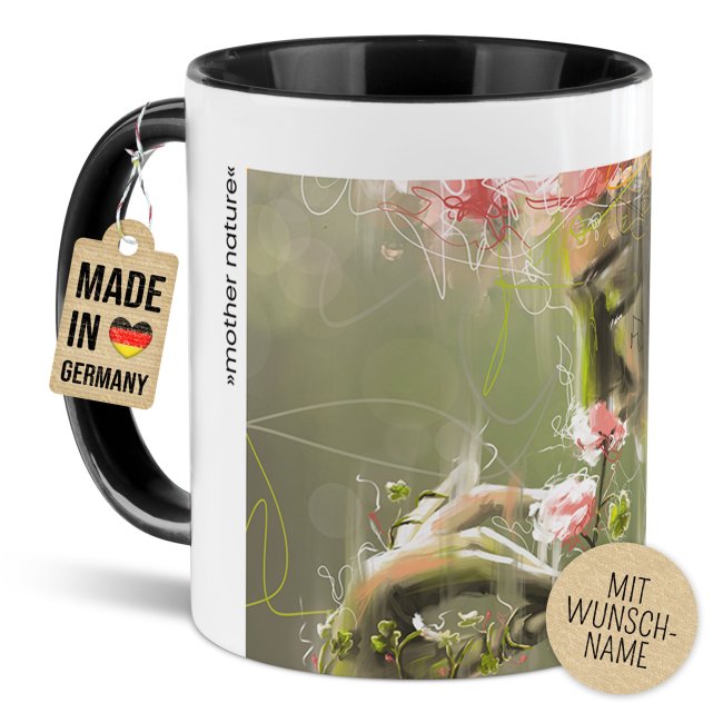 Weihnachtstasse - WeihnachtsWUNDER - mother nature - mit Name