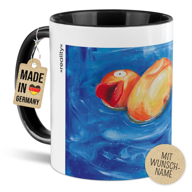 Weihnachtstasse - WeihnachtsWUNDER - reality - mit Name