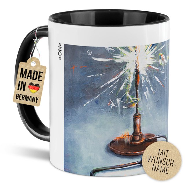 Weihnachtstasse - WeihnachtsWUNDER - ON - mit Name