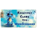 Tischset f&uuml;r Kinder - Kreatives Chaos von - mit Name...